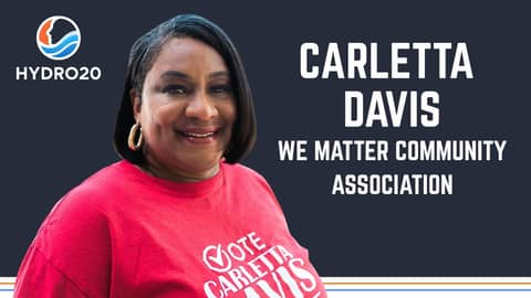 Carletta Davis: Fighting for Water Justice and Community Empowerment in Alabama | Hydro20 Honoree