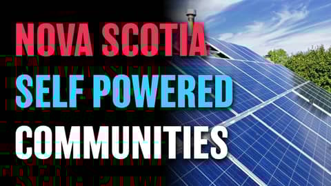 Nova Scotia Self Powered Communities