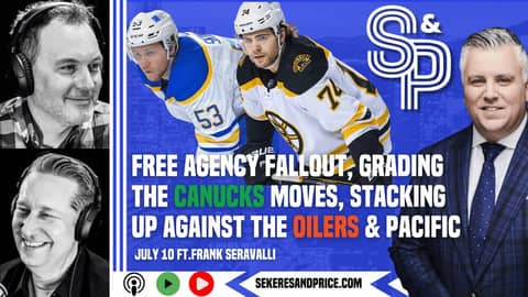 Frank Seravalli on the fallout from NHL Free Agency, how #Canucks stack up vs. #Oilers & Pacific