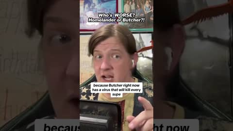 Who's worse?! Homelander VS. Butcher?! #podcast #theboys #popculturepodcast Who's worse?! Homelander VS. Butcher?! #podcast #theboys #popculturepodcast