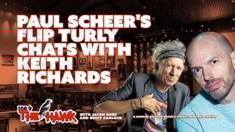 Paul Scheer! Keith Richards! The chat of the century! #rollingstones #comedypodcast