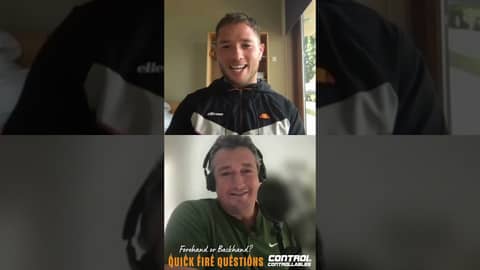 Alfie Hewett | Episode 202 | Quick Fire Questions | Forehand or Backhand