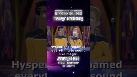 Today in #startrek history, #startreklowerdecks actor Paul Scheer is born! #onthisday #otd