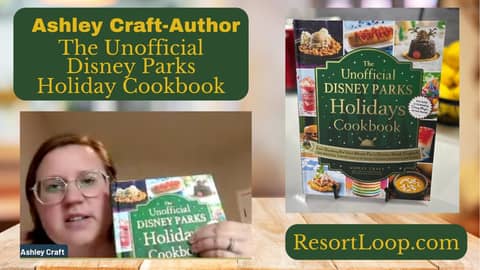 Author Ashley Craft and The Unofficial Disney Parks Holiday Cookbook! Author Ashley Craft and The Unofficial Disney Parks Holiday Cookbook!