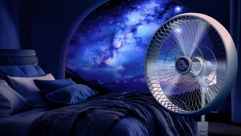Fan White Noise for Sleep & Relaxation - Goodnight!