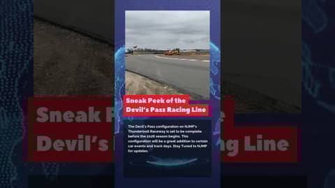 TRACK UPDATE  #njmp #racetrack #thunderbolt