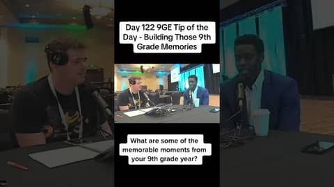 #9thgradeexperience reminds you to keep your having those great experiences