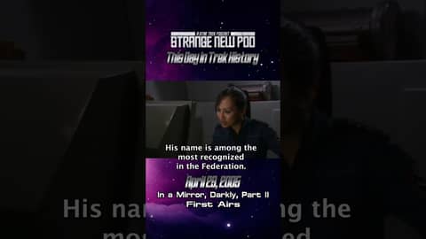 Tomorrow in #Startrek history, #startrekenterprise  In a Mirror, Darkly, Part II first aired! #otd