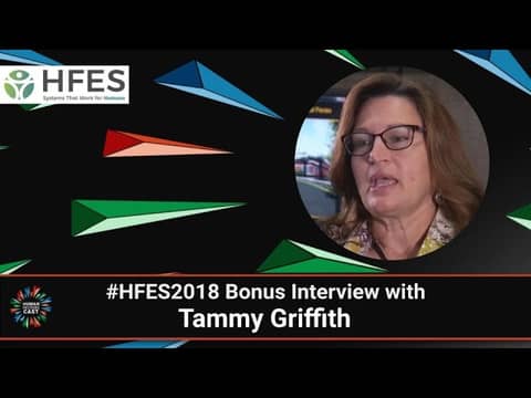 #HFES2018 Bonus Interview With Tammy Griffith