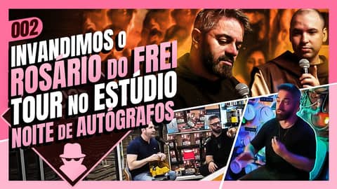 INVADINDO O ROSÁRIO DO FREI GILSON + LIVRO DO VILELA E O ESTUDIO DO INTELIGÊNCIA - O Invasor #002