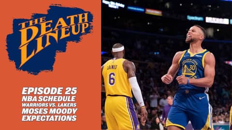 NBA Schedule | Opening Night Vs. the Lakers | Moses Moody Expectations | The Death Lineup