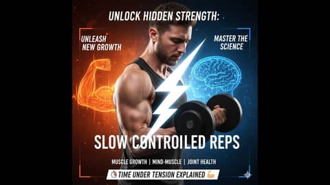 The Hidden Benefits of Slow Controlled Reps
