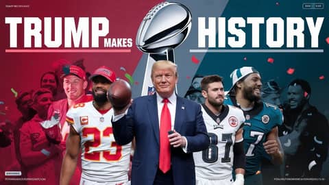 Trump Attends Super Bowl LIX | Approval Rating Skyrockets | Trump Is Trending