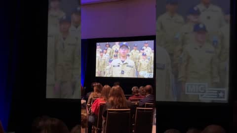 The Cadets showed up at the MIC!