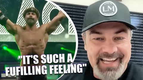 PJ Black on His Entrance Theme You Will Believe In Me PJ Black on His Entrance Theme You Will Believe In Me