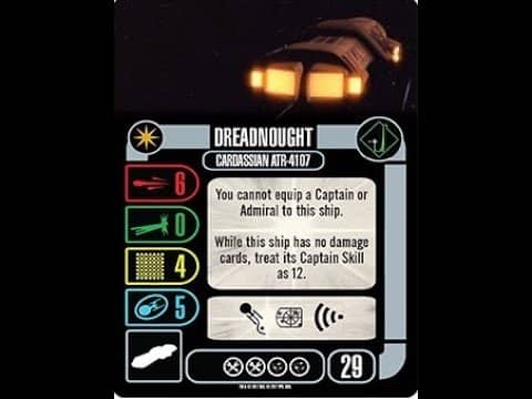 Star Trek Attack Wing Card Pack Dreadnought