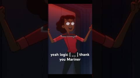 Check out Giraffe’s favorite moment from season four of #lowerdecks, episode 405! #startrek