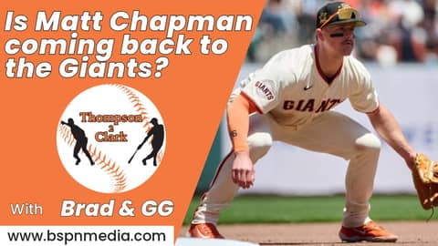 Are the #SFGiants re-signing Matt Chapman as a free agent in the offseason? | Thompson 2 Clark