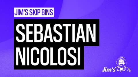 Sebastian from Jim's Skip Bins testimonial | Starting a business was one of his best business ideas