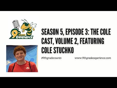 Season 5, Episode 3: The Cole Cast, Volume 2, Featuring Cole Stuchko