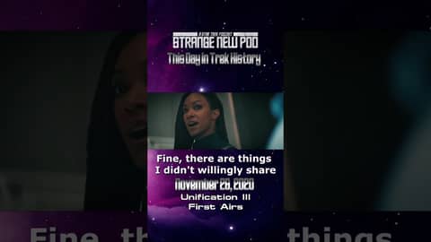 Two days ago in #startrek history, #startrekdiscovery  Unification III first aired! #onthisday #otd