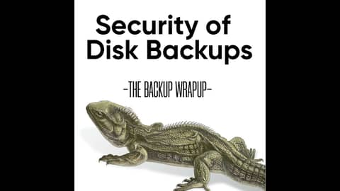 Disk Backup Security - Disk Make Things Worse? Disk Backup Security - Disk Make Things Worse?