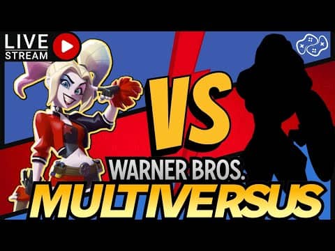 Multiversus 1v1 Harley Quinn Mains Rise! ALL W's Tonight!