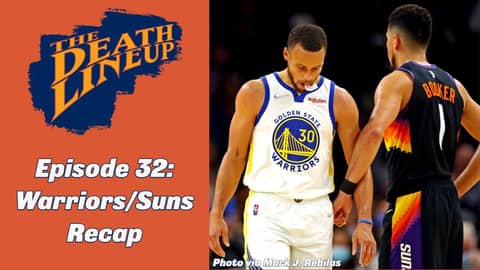 Warriors Vs. Suns Recap | Early Season Thoughts | The Death Lineup Warriors Vs. Suns Recap | Early Season Thoughts | The Death Lineup