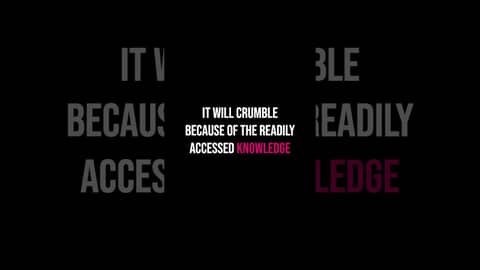 The End of Traditional Education