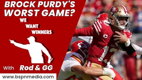 Did we just witness Brock Purdy's worst game as QB for the #49ers?