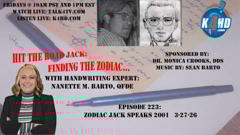 Episode 223: Zodiac Jack Speaks 2001   3-27-26