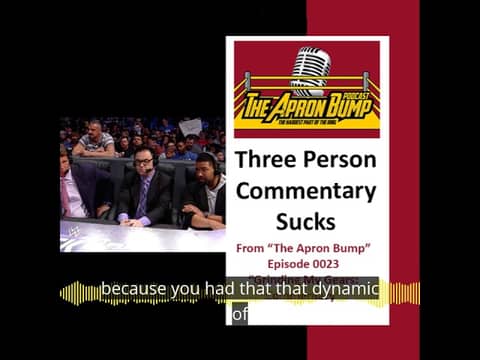 Three-Person Commentary is Pointless