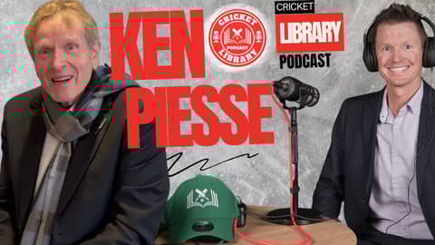 A Life in Cricket Writing | Ken Piesse | The Cricket Library Podcast