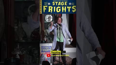 Join us this Sunday October 26 at 7pm for a STAGE FRIGHTS watch party! 😈 #horror