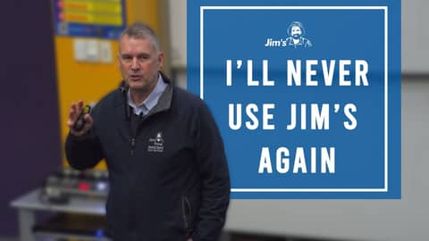 "I'll never use Jim's again" find out why we take customer service so seriously | 131 546 |