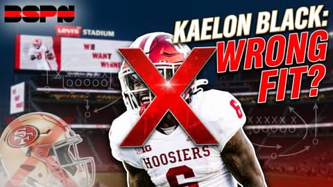 Why Kaelon Black Doesn't Fit Kyle Shanahan's Offense | We Want Winners