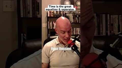 Time is the great equalizer & separator. #fitness #motivation #podcast