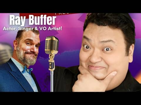 Ray Buffer. Actor, Singer and Voice Artist! An Anchor & Spotify Video Podcast Recorded on Fireside.