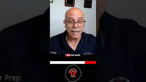 Chief Freddie shares how he prepares for promotional exams.