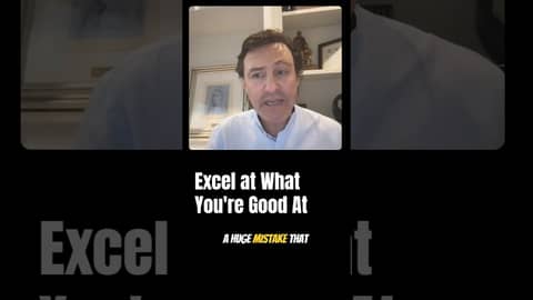 Sometimes we focus so much on what we’re not good at...