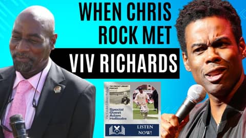Adam Hollioake - When Chris Rock met Viv Richards