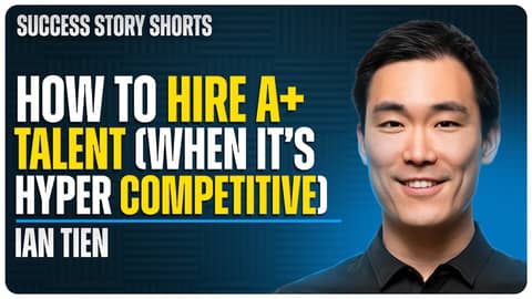 How to Hire A+ Talent (When It’s Hyper Competitive) | Ian Tien - CEO & Co-Founder of Mattermost How to Hire A+ Talent (When It’s Hyper Competitive) | Ian Tien - CEO & Co-Founder of Mattermost