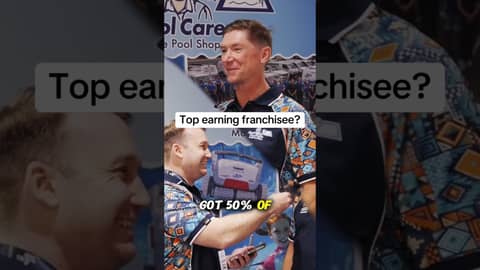 Top earning franchisee in Jim’s Pool Care?