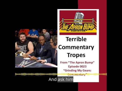 Terrible Commentary Habits: "Hey Champ, who would you rather face?"