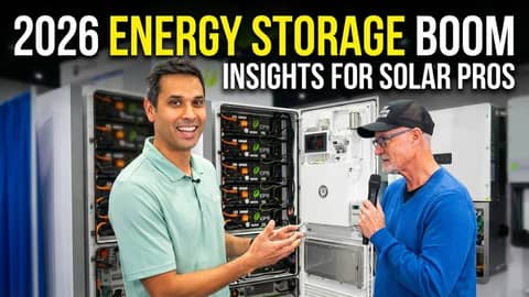 Energy Storage Boom: What 2026 Brings to Solar Professionals