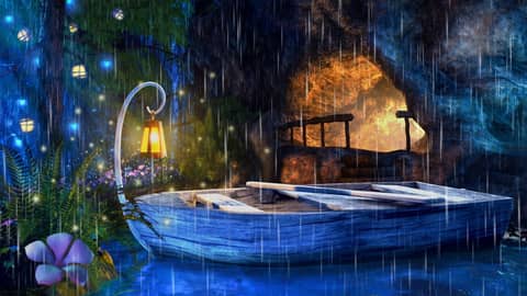 Sleep to Rain & Water Sounds in Enchanted Forest | 10 Hour Nature White Noise Sleep to Rain & Water Sounds in Enchanted Forest | 10 Hour Nature White Noise