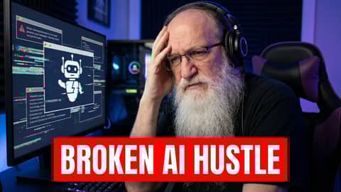 Your AI Side Hustle Is Broken Here's Why Your AI Side Hustle Is Broken Here's Why