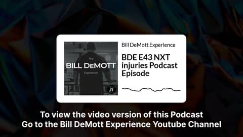 NXT injuries | Bill DeMott Experience
