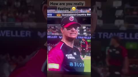 Always hard to get a read on how Steve Smith is really feeling 😀