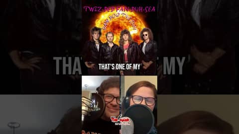 Local Manager Begs For Airtime For Local Hair Metal Band #hairmetal #comedy